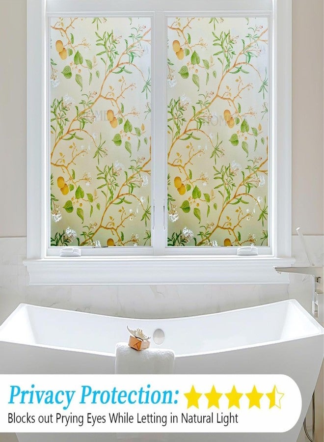 HOME13 Window Film Privacy, Frosted Glass Film Self Adheisve Sun Blocking Decorative Film for Bathroom Home (Lupin Frosted, 16x200 Inch) - Image 5